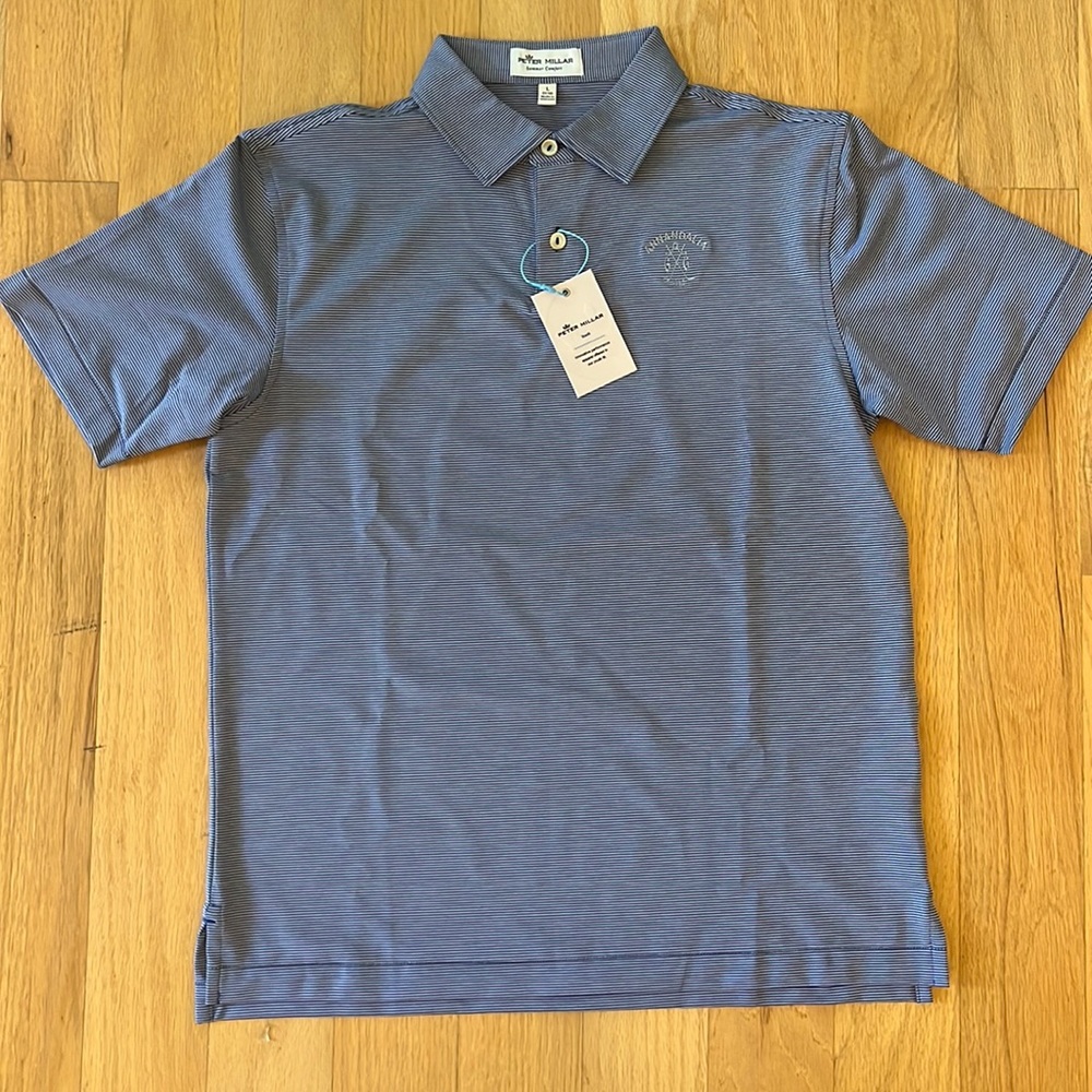 PETER MILAR youth L polo NWT